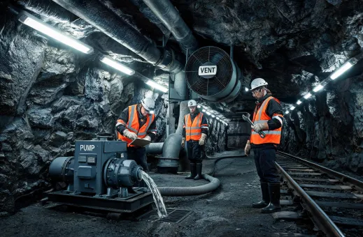 Underground mine support equipment
