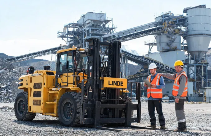 Technology for Cleaner Material Flow industrial scene